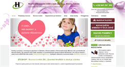 Desktop Screenshot of internetkvetiny.cz